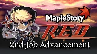 GMS Maplestory RED  Thief 2nd Job Advancement [upl. by Ludmilla]