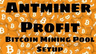 Antminer s9 setup to bitcoincom mining pool Antminer Profit Anmtiner s9 profits [upl. by Earised728]