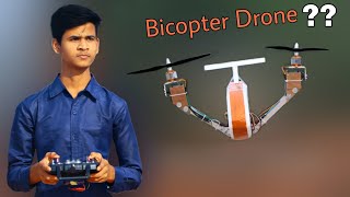 How to make a dualcopter Drone using kk215 flight controller  Full tutorial [upl. by Gayl]