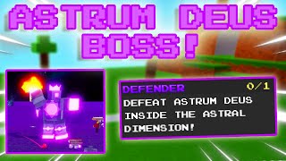 ASTRUM DEUS BOSS  HOW TO GET DEFENDER MASTERY  Ability Wars [upl. by Ime341]