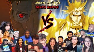 🔥The Fourth Hokages Death Match 🔥Epic Showdown Reaction Mashup  Naruto Shippuden Episode 248 [upl. by Annael]