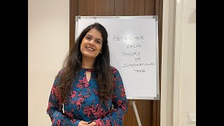 HeckscherOhlin Theory of International Trade by Vidhi Kalra [upl. by Alie]