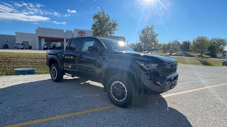 2024 Tacoma TRD OffRoad in Black [upl. by Karla]