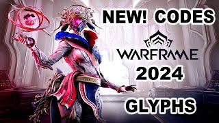 WARFRAME GLYPH CODES TODAY 2024  WARFRAME PROMO CODES  WARFRAME UPDATE [upl. by Anived]