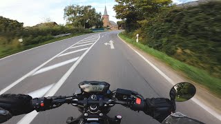 Rural Escape 1  SUZUKI SV650 LEO VINCE EXHAUST  ASMR  Pure Sound 4K [upl. by Viki997]