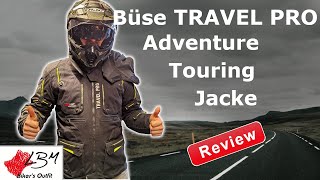 Büse Travel Pro im Test  Vielseitige Adventure Touring Jacke [upl. by Anah390]