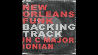 C majorionian Backing Track New Orleans Style 100Bpm [upl. by Eleda]