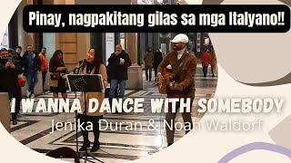 I Wanna Dance With Somebody Cover  Jenika Duran amp Noah Waldorf [upl. by Shirah]