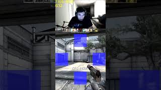 TRAINWRECKSTV GETS THE WRONG CROSSHAIR cs2 csgo gaming shorts [upl. by Georgi225]