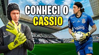 Assisti o aquecimento do Cássio de dentro do campo [upl. by Cowan31]