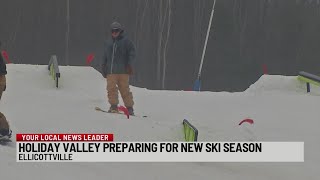 Interview Holiday Valley in Ellicottville preparing for new ski season [upl. by Pettit544]