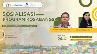 Sosialisasi Program Kosabangsa  Direktorat Pengembangan Masyarakat Agroamaritim [upl. by Quarta398]