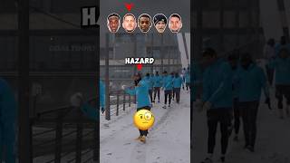 Abraham vs Hazard vs Marcelo vs Luiz vs Aubameyang  Snowball epic challenge [upl. by Donella612]