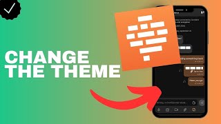 How to change the theme of the Confide app [upl. by Enilorak490]