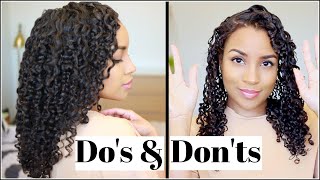 Flaxseed Gel DOS amp DONTS for Curly Hair  Tips for FrizzFree Soft Curls [upl. by Trillbee]