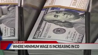 Colorados minimum wage to increase in new year [upl. by Gerger]