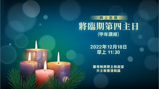 直播彌撒【將臨期第四主日】陳志明神父 [upl. by Rebak]