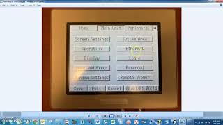 How To Download a program to Proface HMI with an Ethernet cable [upl. by Esom957]