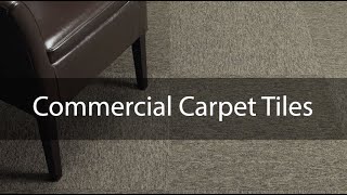 Commercial Carpet Tiles  Benefits amp How to Install [upl. by Nailil]