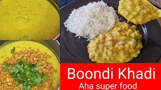 Boondi KhadiBoondi khadi for ricerotieasy and tasty khadi recipekhadi recipes by Aha super food [upl. by Eerat]