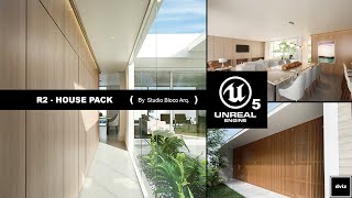 Unreal Engine 5 and 4 Photorealistic Project   R2 House Pack [upl. by Reinhold]