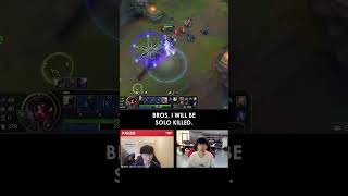 DOINB shows respect for FAKER after SOLOBOLO faker doinb lol lolclips [upl. by Ita]