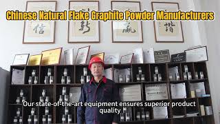 Chinese Natural Flake Graphite Powder Manufacturers [upl. by Bartholomeo]