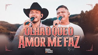 Pedro Sanchez e Thiago  Olha o Que o Amor Me Faz DVD Tardezinha dos Brutos Ao Vivo [upl. by Gothart]