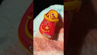 Opening The Crocs Toy From McDonalds trending mcdonalds toys crocs [upl. by Enaasiali]