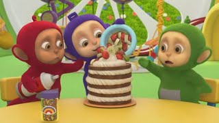 Tiddlytubbies Season 4 ★ TiddlyNoos Happy Birthday Cake ★ Tiddlytubbies 3D Full Episodes [upl. by Rekcut]