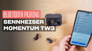 How to pair the Sennheiser MOMENTUM True Wireless 3 to your phone tablet or PC [upl. by Mehalick35]