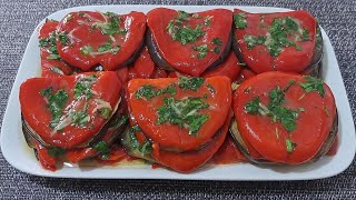 ВКУСНЕЕ РЕЦЕПТА НЕ НАЙДЕШЬ 😋 ЛУЧШАЯ ЗАКУСКА ИЗ БАКЛАЖАНОВ И ПЕРЦА [upl. by Ingemar]