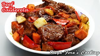 HOW TO MAKE YUMMY BEEF CALDERETA [upl. by Marquardt482]