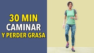 Camina Para Minimizar la Grasa Corporal  30 Min de Cardio de Pie [upl. by Nylrebmik945]