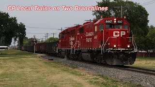 CP Rail Local Trains on The La Riviere and Winnipeg Beach Subdivisions 732024 [upl. by Arza]