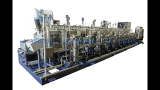 Multistage Conveyor Type Component Cleaning Machine [upl. by Fugazy970]