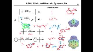 Conjugation AllylicBenzylic R 810 [upl. by Fredel]