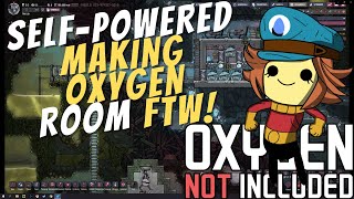 How to Build a Self Powering Electrolyzer Room  Oxygen Not Included [upl. by Desiri]