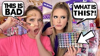 Testing out KIDS MAKEUP from CLAIRES 🤭😳GONE WRONG [upl. by Lark677]