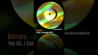 ▶️ Baccara  Yes Sir I Can Boogie 1977 shorts [upl. by Airdnekal]