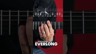 Everlong  Foo Fighters guitarlesson [upl. by Ztirf]