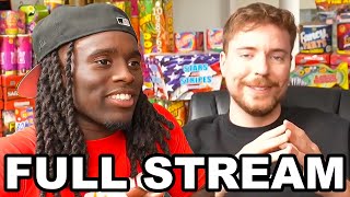 Kai Cenat amp MrBeast FULL STREAM [upl. by Viole]