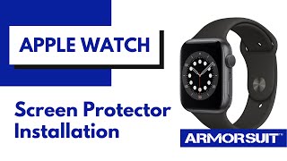 Apple Watch Screen ProtectorCurve Edge Device Installation Instructions by ArmorSuit [upl. by Millie731]