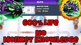 ELITE Lych Tutorial  No Monkey Knowledge  Winterpark BTD6 [upl. by Alaine]