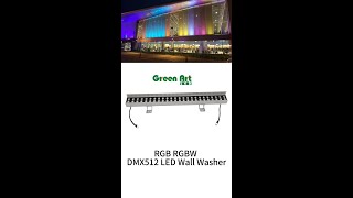 RGB RGBW DMX512 LED Wall Washer [upl. by Colp]