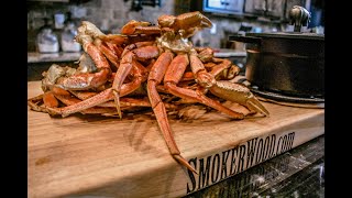 Smoked Crab Legs on The Outlaw Patio [upl. by Melda295]