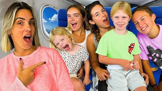 10 HOUR Flight With 6 Kids [upl. by Robina]