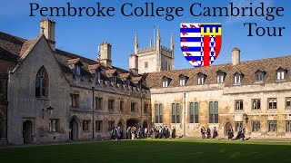 Pembroke College Cambridge Tour 4k 60fps [upl. by Ninos]