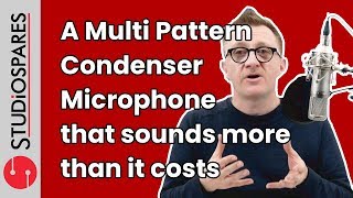 A Multi Pattern Condenser Microphone that sounds more than it costs  The Studiospares S2000 [upl. by Shurlock]