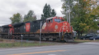 CN 460 avec CN 3217 a SaintPaulinQc 5 octobre 2024 [upl. by Freeland114]